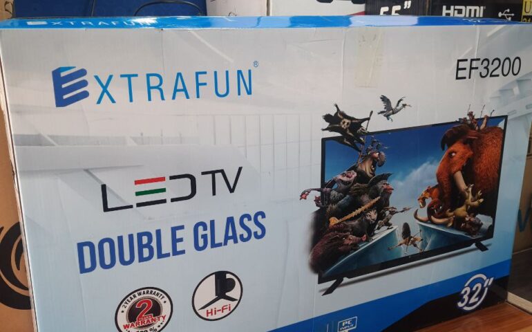 Extrafun 32 Inch Double Glass Tv