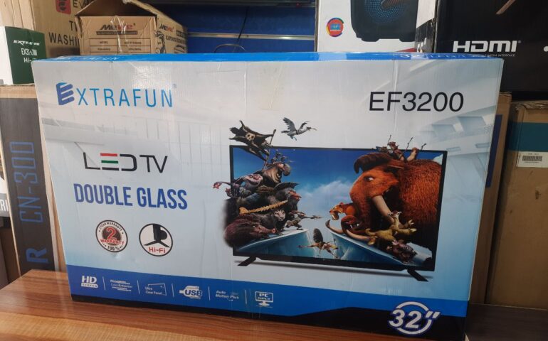 Extrafun 32 Inch Double Glass Tv