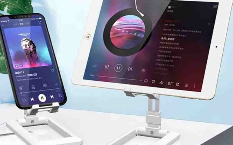 Foldable Tablet & Mobile Phone Desktop Stand