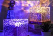 LED Crystal RGB Table Lamp