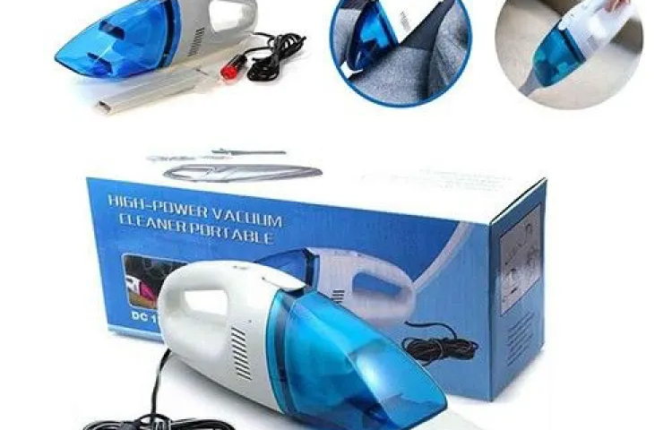 High Power Portable Vacuum Cleaner