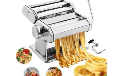 Qhomic-Homemade-Pasta-Maker-Machine-Manual-Hand-Press-7-Adjustable-Thickness-Settings-Dough-Roller-Fresh-Fettuccine-Lasagna-Ravioli-Spaghetti_01832068-f012-4b08-8fe3-d3d39a816792.88400b3a9b2b545e811fcfd4c860942e
